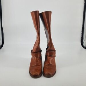 J. Crew Leather Brown Boots Women's 6